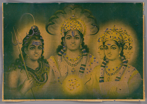 Trinity of Brahma, Vishnu, and Shiva