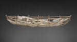Feather Canoe, Truman T. Lowe, Peeled Willow, White Feathers, Copper Wire, Ho Chunk, Native American