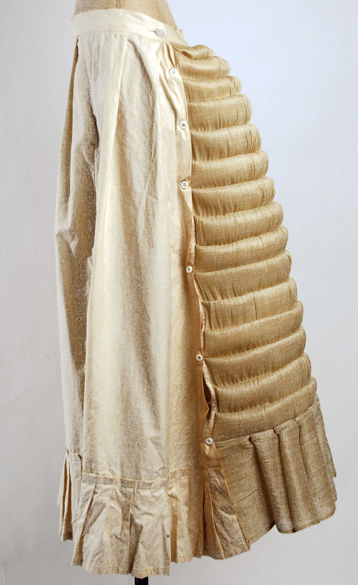 Bustle, cotton, horsehair, Austrian 