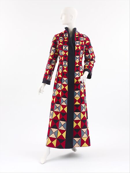 Coat, Elsa Schiaparelli (Italian, 1890–1973), wool, silk, French 