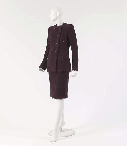 Suit, House of Chanel (French, founded 1910), (a, b) wool, French 