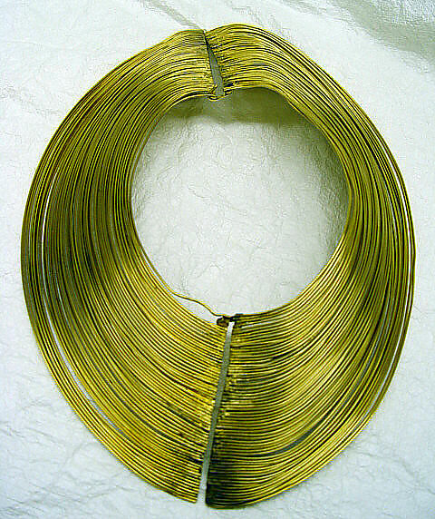 Necklace, Madame Grès (Germaine Émilie Krebs) (French, Paris 1903–1993 Var region), metal, French 