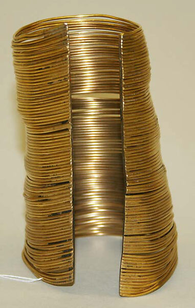 Bracelet, Madame Grès (Germaine Émilie Krebs) (French, Paris 1903–1993 Var region), metal, French