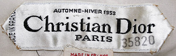 "Cupola", House of Dior (French, founded 1946), (a, b) silk, French