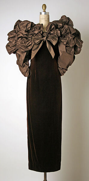 Evening dress, Bill Blass Ltd. (American, founded 1970), silk, American 