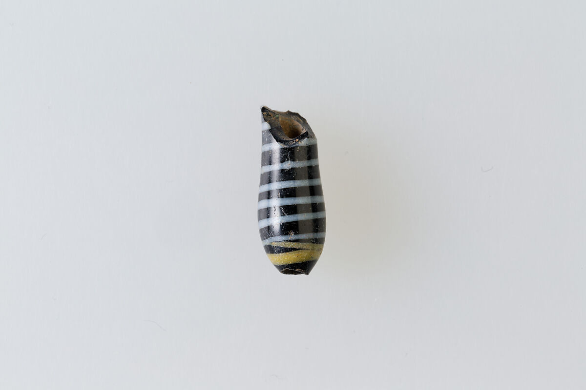 Part of an ear stud, Glass