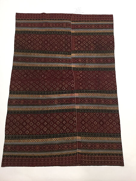 Ensemble, silk, Burma (Haka)