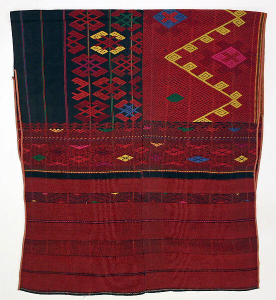 Ensemble, wool
d) reed, Burma (Kachin)