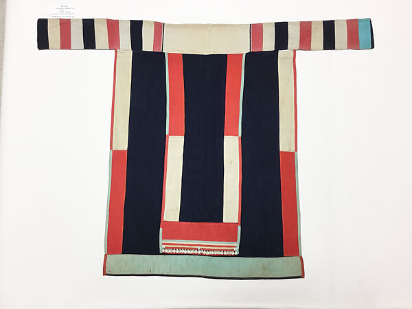 Ensemble, cotton, wool, metal, shell, plastic, Southeast Asia (Lisu)