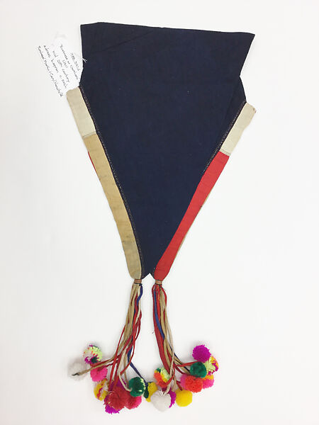 Ensemble, cotton, wool, metal, shell, plastic, Southeast Asia (Lisu)