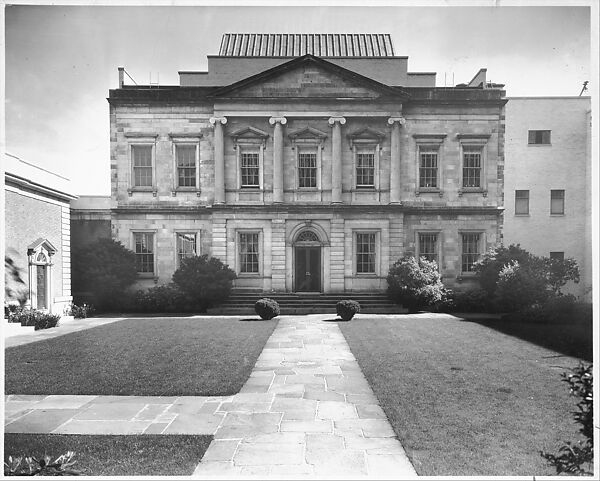 Facade of the Second Branch Bank of the United States, Martin Euclid Thompson (American, 1786–1877 Glen Cove, New York), Marble, American 