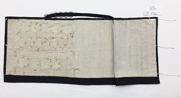 Ensemble, cotton, silk, silver, glass, Thailand (Akha)