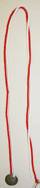 Ensemble, cotton, silk, silver, glass, Thailand (Akha)