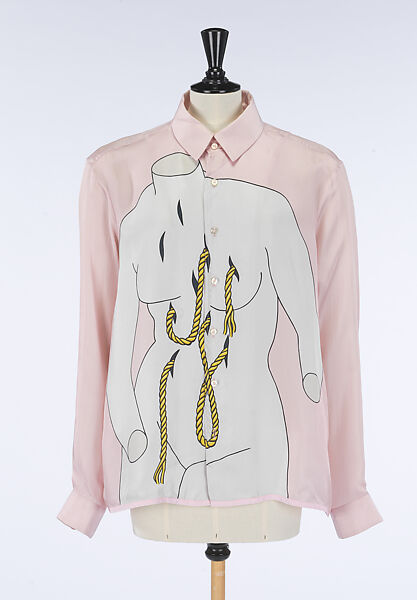 Shirt, Daniel w. Fletcher (British, founded 2015), silk, British 