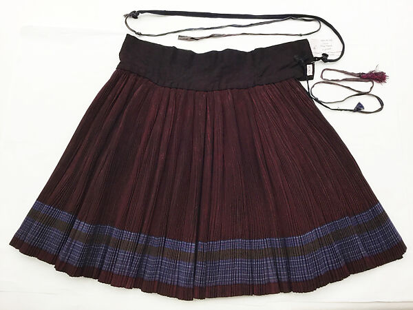 Ensemble, linen, hemp, silk, metal, China (Miao-Geyi)