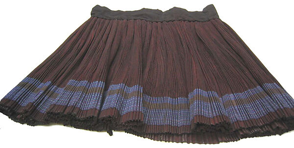 Ensemble, linen, hemp, silk, metal, China (Miao-Geyi)