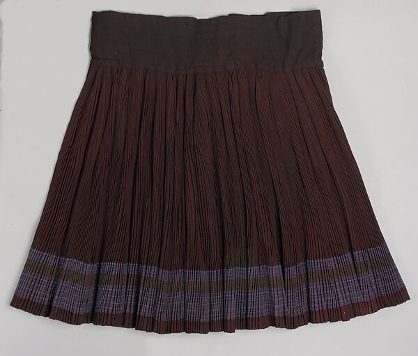 Ensemble, linen, hemp, silk, metal, China (Miao-Geyi)