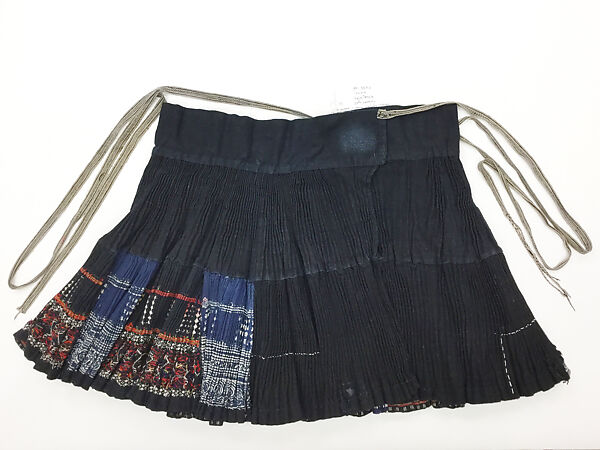 Ensemble, cotton, silk, China (Miao-Gejia)