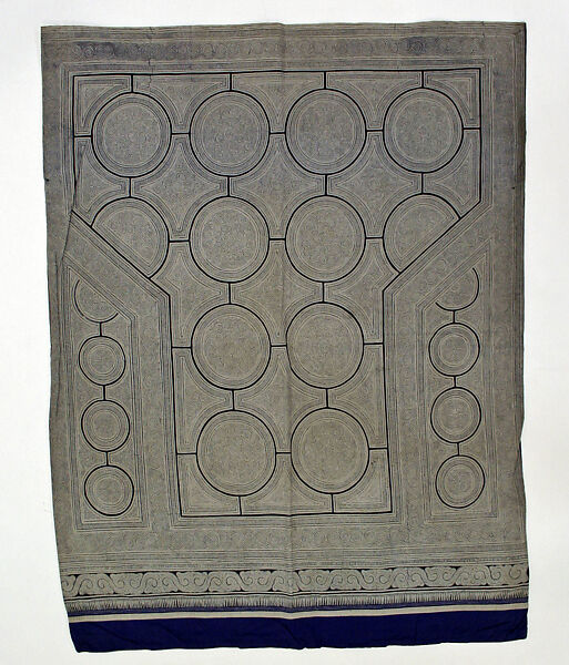 Ensemble, cotton, silk, China (Miao-Gejia)