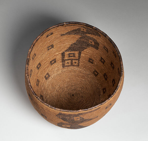 Igiseke (prestige basket), Tutsi artist, Plant fiber, pigment, Tutsi