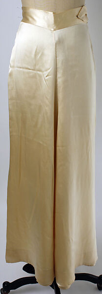 Pajamas, silk, American