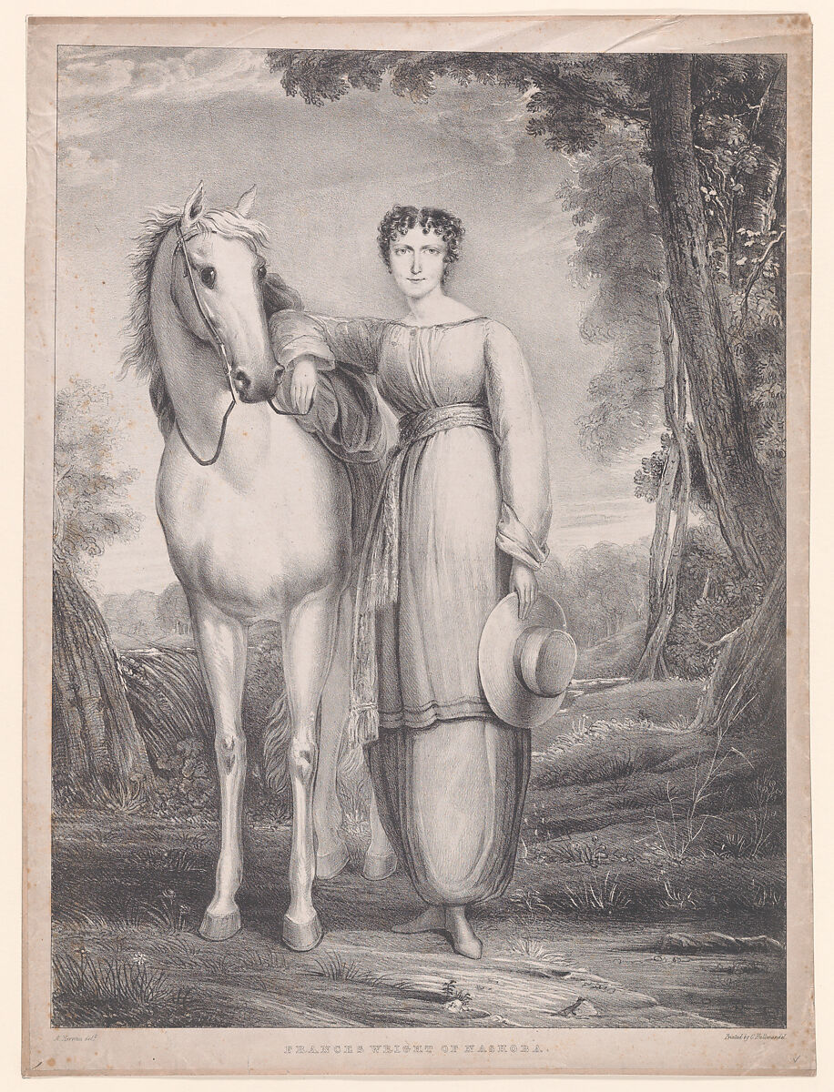 Frances Wright of Nashoba, Charles Joseph Hullmandel  British, Lithograph