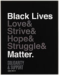 Black Lives Matter Solidarity Poster