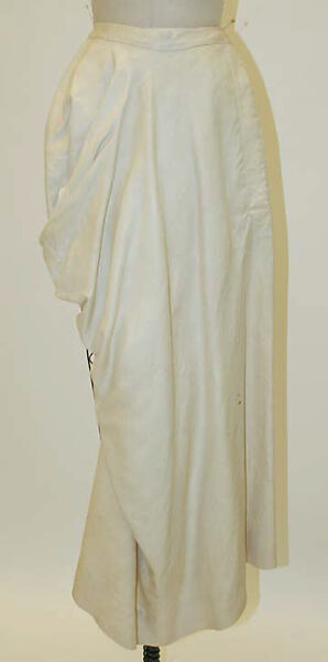 Riding habit, linen, American