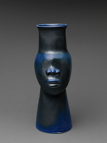 108 (Face Jug Series), Simone Leigh (American, born Chicago, Illinois 1967), Salt-fired porcelain, American 