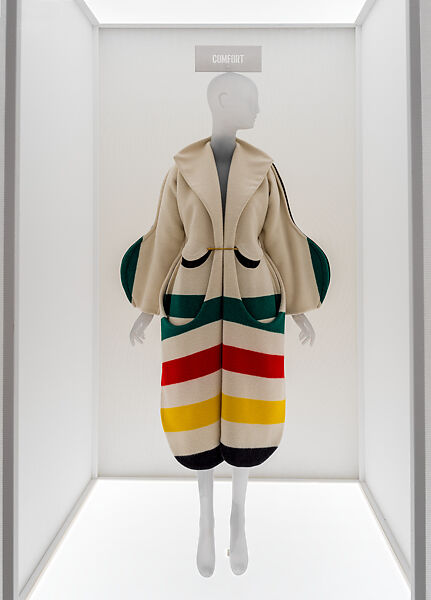 Coat, Andre Walker (American, born New York, 1967), Wool, metal, American