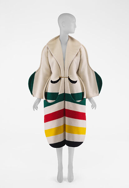 Coat, Andre Walker (American, born New York, 1967), Wool, metal, American