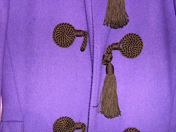 Ensemble, Yves Saint Laurent (French, founded 1961), cotton, silk, wool, French