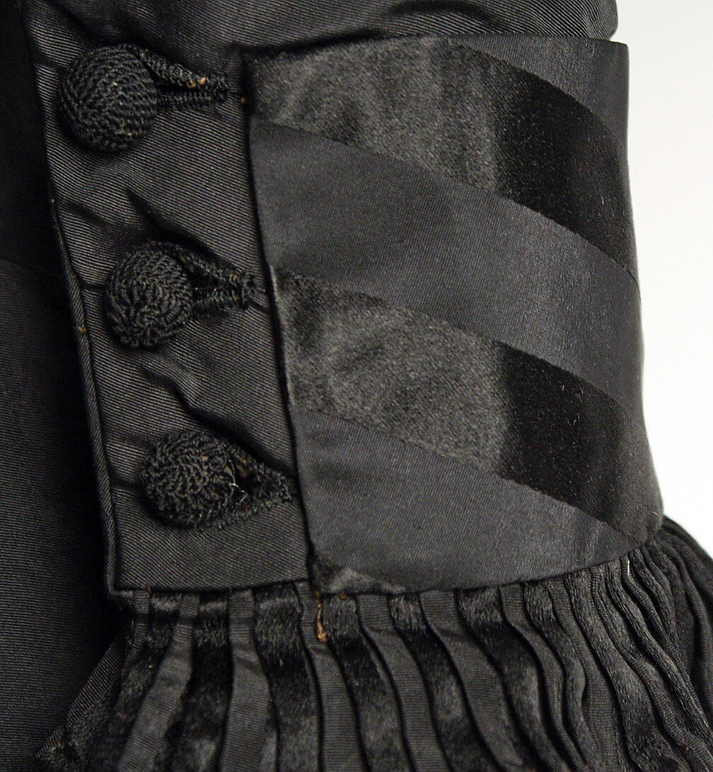 Afternoon dress, silk, American