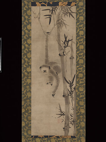 Sesson Shūkei 雪村周継 | Gibbons in a Landscape | Japan 