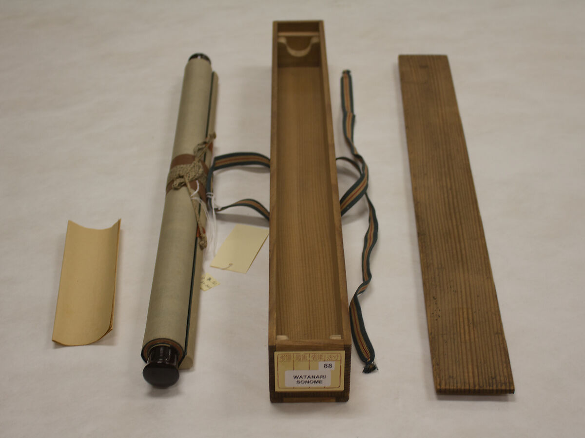 Letter, Shiba Sonome 斯波園女 (Japanese, 1664–1726), Letter mounted as a hanging scroll; ink on paper, Japan