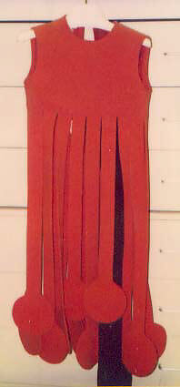 Ensemble, Pierre Cardin (French (born Italy), San Biagio di Callalta 1922–2020 Neuilly), (a) wool, (b) nylon, (c, d) leather, plastic (vinyl), French
