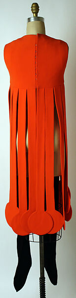 Ensemble, Pierre Cardin (French (born Italy), San Biagio di Callalta 1922–2020 Neuilly), (a) wool, (b) nylon, (c, d) leather, plastic (vinyl), French