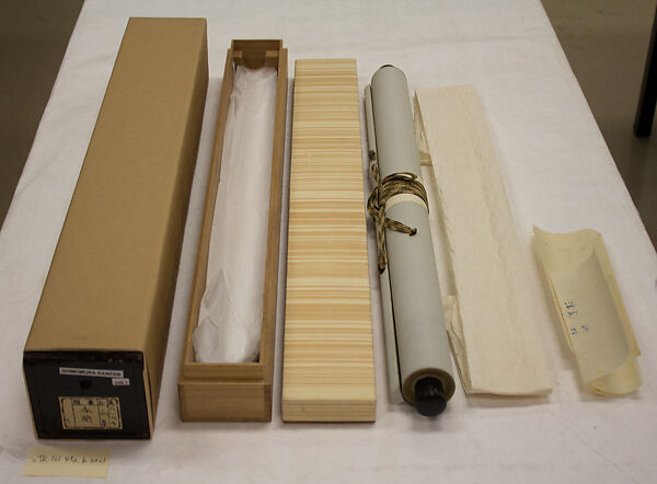 Shimomura Kanzan 下村観山 - Spring Orchids - Japan - Taishō period