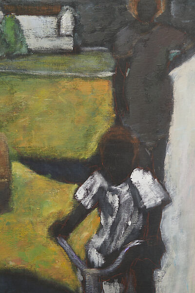 Big We'll, Reggie Burrows Hodges (American, born Compton, California 1965), Acrylic and pastel on canvas