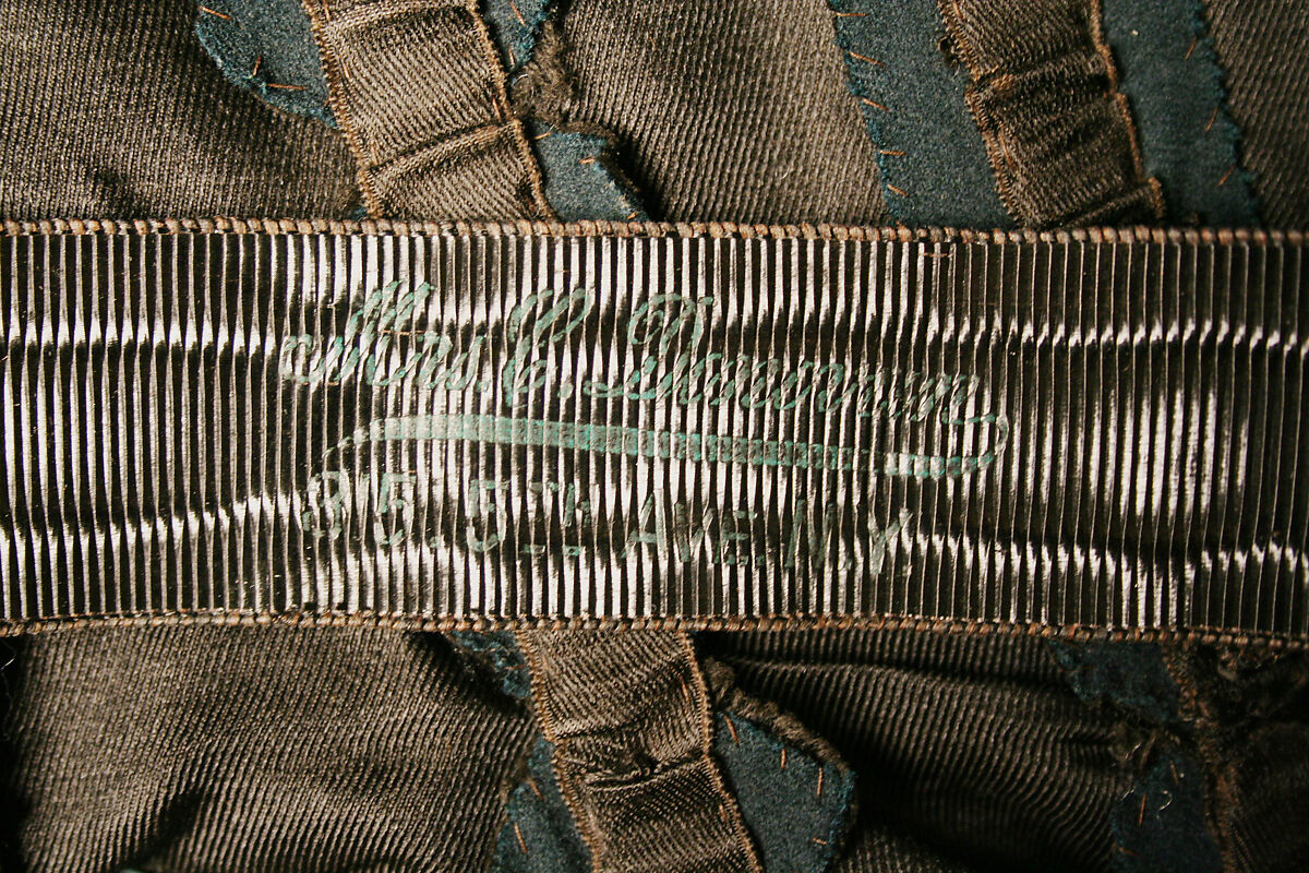 Ensemble, Catherine Donovan (American (born Ireland), 1826 (?)–1906), wool, silk, glass, feathers, American