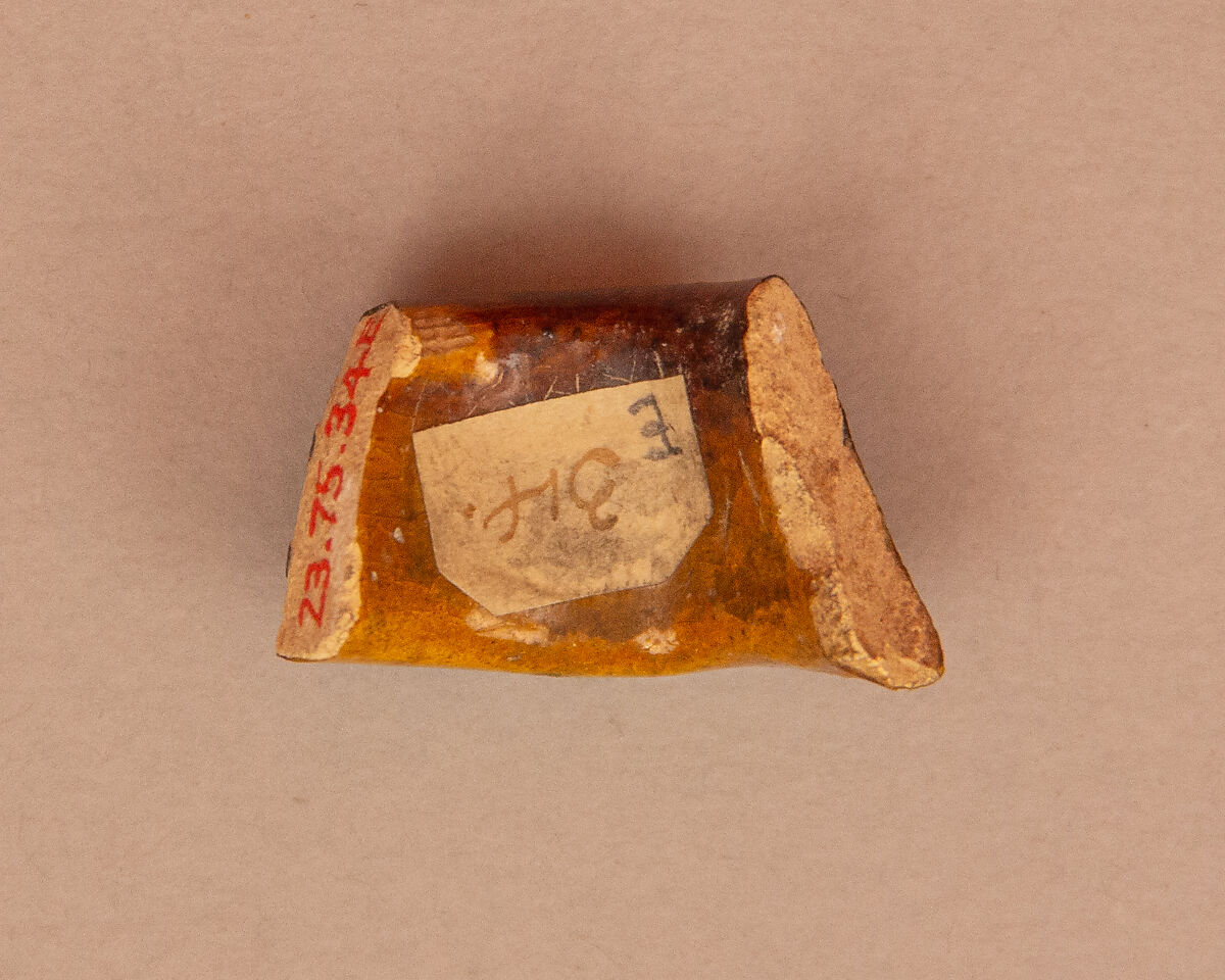 Ceramic Fragments, Earthenware; glazed