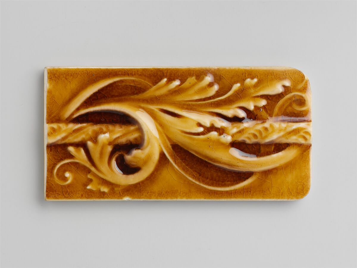 Tile, J. and J. G. Low Art Tile Works (American, Chelsea, Massachusetts, 1877–1903), Earthenware, American 