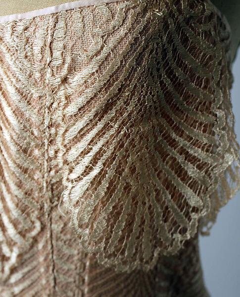 Corset, silk, rubber, cotton, French