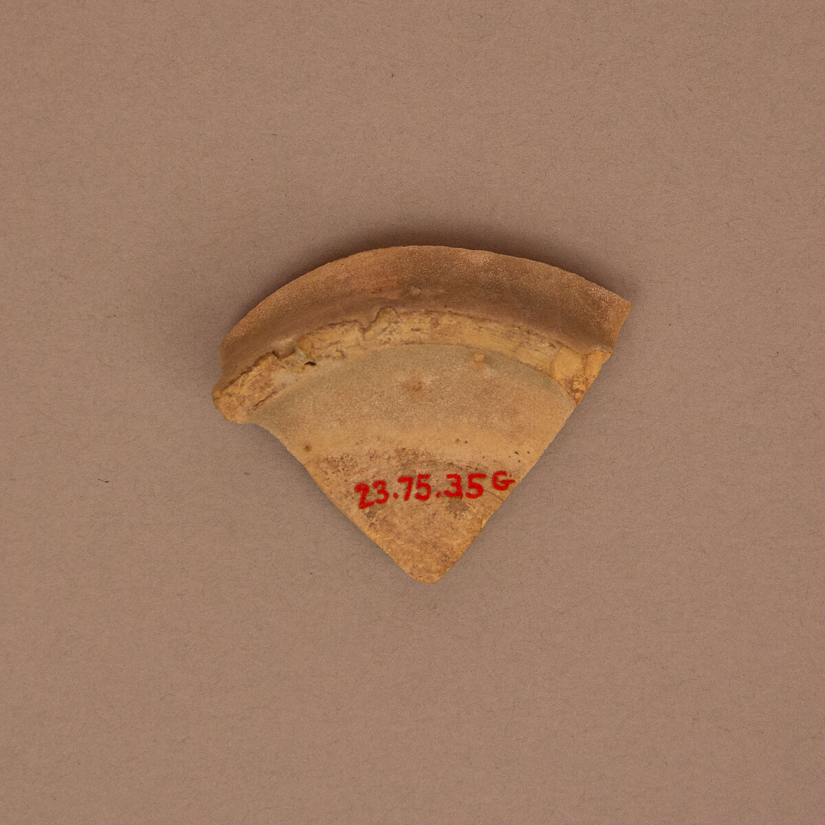 Fragments of Ceramics with Opacified Glaze, Earthenware; glazed