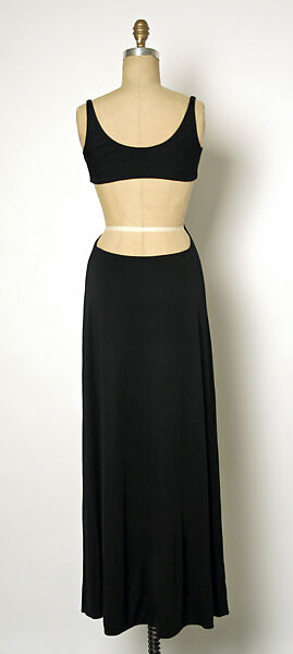Evening dress, Halston (American, Des Moines, Iowa 1932–1990 San Francisco, California), silk, American