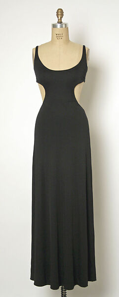 Evening dress, Halston (American, Des Moines, Iowa 1932–1990 San Francisco, California), silk, American 