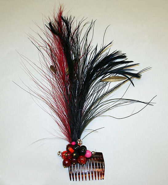 Evening ensemble, (a–c) House of Patou (French, founded 1914), silk, plastic, French