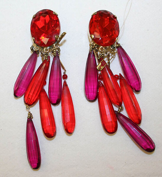 Evening ensemble, (a–c) House of Patou (French, founded 1914), silk, plastic, French