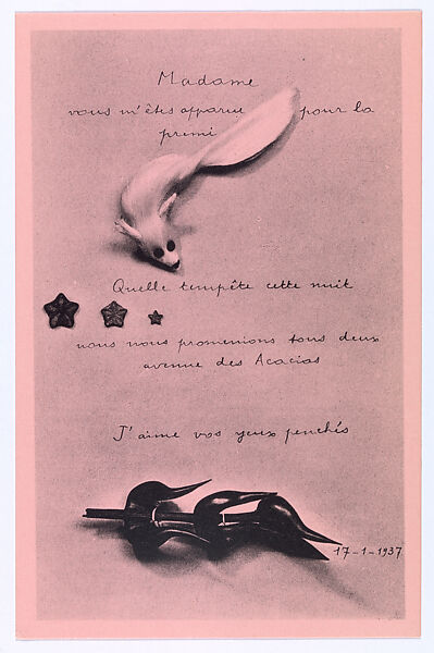 La carte surrealiste : première série, Georges Hugnet (French, Paris 1906–1974 Paris)
