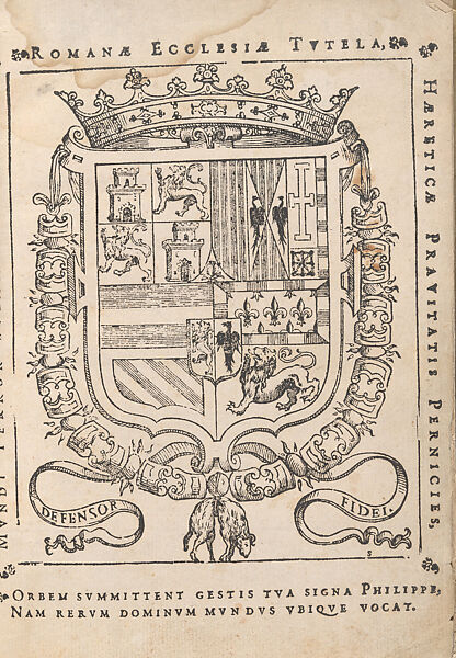 Ad Catholicum, pariter et invictissimum Phillippum Dei gratia Hispaniarum regem, Bound, printed book